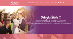 Desktop Screenshot of fabrykaslubu.pl